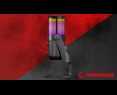 Rampage Diyez mikrofon gamingowy dotykowy RGB USB C czarny Rampage Diyez mikrofon gamingowy dotykowy RGB USB C czarny