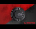 Rampage Diyez mikrofon gamingowy dotykowy RGB USB C czarny Rampage Diyez mikrofon gamingowy dotykowy RGB USB C czarny