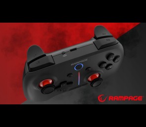 Rampage Hydra kontroler bezprzewodowy pad gaming RGB Bluetooth Android PC