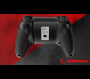 Rampage Hydra kontroler bezprzewodowy pad gaming RGB Bluetooth Android PC