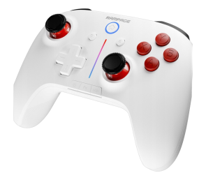 Rampage Hydra kontroler gamingowy bezprzewodowy RGB biały