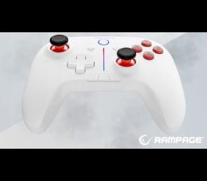 Rampage Hydra kontroler gamingowy bezprzewodowy RGB biały