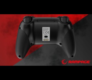 Rampage Hydra Pro Kontroler Bezprzewodowy RGB z Stacją Ładującą Wygodny
