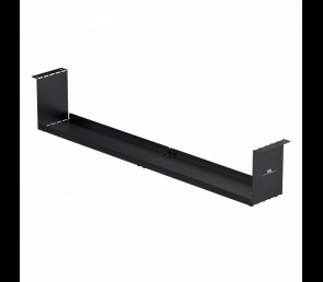 Organizer na kable Maclean MC-107 B kompaktowy podbiurkowy czarny