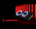 Rampage AD-RC12 CLAW Podstawka chłodząca laptop 15-17 cal RGB regulowana Rampage AD-RC12 CLAW Podstawka chłodząca laptop 15-17 cal RGB regulowana