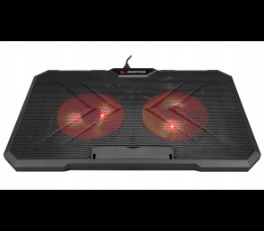 Rampage AD-RC12 CLAW Podstawka chłodząca laptop 15-17 cal RGB regulowana