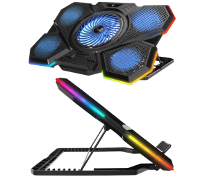 Rampage AD-RC13 BELLATRIX podstawka chłodząca laptop 15-17 RGB regulowana