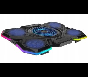 Rampage AD-RC13 BELLATRIX podstawka chłodząca laptop 15-17 RGB regulowana