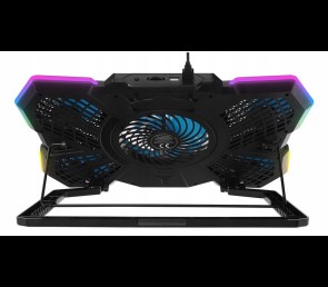 Rampage AD-RC13 BELLATRIX podstawka chłodząca laptop 15-17 RGB regulowana