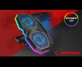 Rampage AD-RC14 X-RANGER podstawka chłodząca 9-17 cali RGB gamingowa Rampage AD-RC14 X-RANGER podstawka chłodząca 9-17 cali RGB gamingowa