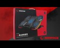 Rampage AD-RC14 X-RANGER podstawka chłodząca 9-17 cali RGB gamingowa Rampage AD-RC14 X-RANGER podstawka chłodząca 9-17 cali RGB gamingowa