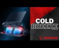 Rampage AD-RC4 Podstawka chłodząca pod laptop gaming czarna LED regulowana Rampage AD-RC4 Podstawka chłodząca pod laptop gaming czarna LED regulowana