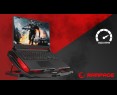 Rampage AD-RC4 Podstawka chłodząca pod laptop gaming czarna LED regulowana Rampage AD-RC4 Podstawka chłodząca pod laptop gaming czarna LED regulowana