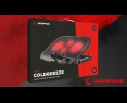 Rampage AD-RC4 Podstawka chłodząca pod laptop gaming czarna LED regulowana Rampage AD-RC4 Podstawka chłodząca pod laptop gaming czarna LED regulowana