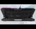 Rampage FREEZ Podstawka chłodząca laptopy 9-17 6 wentylatorów RGB srebrna Rampage FREEZ Podstawka chłodząca laptopy 9-17 6 wentylatorów RGB srebrna