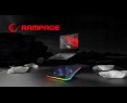 Rampage METAFOR Podkładka chłodząca pod laptopa 10 19 cali RGB USB cicha Rampage METAFOR Podkładka chłodząca pod laptopa 10 19 cali RGB USB cicha