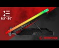 Rampage METAFOR Podkładka chłodząca pod laptopa 10 19 cali RGB USB cicha Rampage METAFOR Podkładka chłodząca pod laptopa 10 19 cali RGB USB cicha