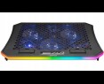 Rampage METAFOR Podkładka chłodząca pod laptopa 10 19 cali RGB USB cicha Rampage METAFOR Podkładka chłodząca pod laptopa 10 19 cali RGB USB cicha