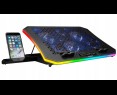 Rampage METAFOR Podkładka chłodząca pod laptopa 10 19 cali RGB USB cicha Rampage METAFOR Podkładka chłodząca pod laptopa 10 19 cali RGB USB cicha