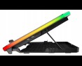 Rampage METAFOR Podkładka chłodząca pod laptopa 10 19 cali RGB USB cicha Rampage METAFOR Podkładka chłodząca pod laptopa 10 19 cali RGB USB cicha