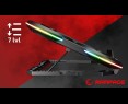 Rampage PROTE R6 Podstawka chłodząca laptop 10-17 RGB regulowana gamingowa Rampage PROTE R6 Podstawka chłodząca laptop 10-17 RGB regulowana gamingowa