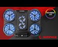 Rampage PROTE R6 Podstawka chłodząca laptop 10-17 RGB regulowana gamingowa Rampage PROTE R6 Podstawka chłodząca laptop 10-17 RGB regulowana gamingowa