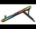 Rampage S47 CoolFlow podstawka chłodząca pod laptop 12-17 RGB regulowana