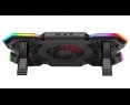 Rampage S47 CoolFlow podstawka chłodząca pod laptop 12-17 RGB regulowana