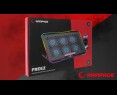 Rampage S48 FREEZ Podstawka chłodząca pod laptop 9-17 RGB 6 wentylatorów Rampage S48 FREEZ Podstawka chłodząca pod laptop 9-17 RGB 6 wentylatorów