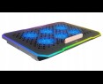 Rampage S48 FREEZ Podstawka chłodząca pod laptop 9-17 RGB 6 wentylatorów Rampage S48 FREEZ Podstawka chłodząca pod laptop 9-17 RGB 6 wentylatorów