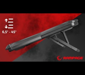 Rampage Showy AD-RC8 podstawka chłodząca pod laptop 10-17 RGB regulowana
