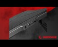 Rampage Showy AD-RC8 podstawka chłodząca pod laptop 10-17 RGB regulowana