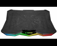 Rampage Showy AD-RC8 podstawka chłodząca pod laptop 10-17 RGB regulowana