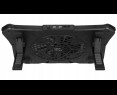 Rampage Showy AD-RC8 podstawka chłodząca pod laptop 10-17 RGB regulowana