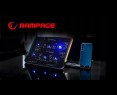 Rampage Sixpower R9 podstawka chłodząca pod laptop 15 cali RGB regulowana Rampage Sixpower R9 podstawka chłodząca pod laptop 15 cali RGB regulowana