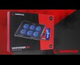 Rampage Sixpower R9 podstawka chłodząca pod laptop 15 cali RGB regulowana Rampage Sixpower R9 podstawka chłodząca pod laptop 15 cali RGB regulowana