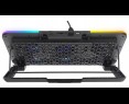 Rampage Sixpower R9 podstawka chłodząca pod laptop 15 cali RGB regulowana Rampage Sixpower R9 podstawka chłodząca pod laptop 15 cali RGB regulowana