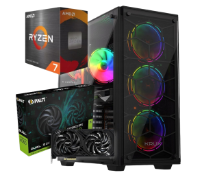 BSG Raptor V12 AMD Ryzen 7 NVIDIA GeForce RTX 4060 32GB DDR4 512GB SSD Windows 11 Pro