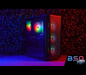 BSG Striker V5 AMD Ryzen 5 NVIDIA GeForce GTX 1660 Super 64GB DDR4 256GB SSD Windows 11 Pro