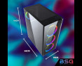 BSG Striker V6 AMD Ryzen 5 AMD Radeon RX 6600 16GB DDR4 256GB SSD Windows 11 Pro BSG Striker V6 AMD Ryzen 5 AMD Radeon RX 6600 16GB DDR4 256GB SSD Windows 11 Pro