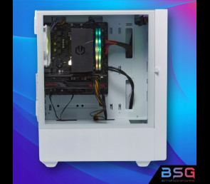 BSG Striker V7 AMD Ryzen 5 AMD Radeon RX 6600 16GB DDR4 256GB SSD Windows 11 Pro