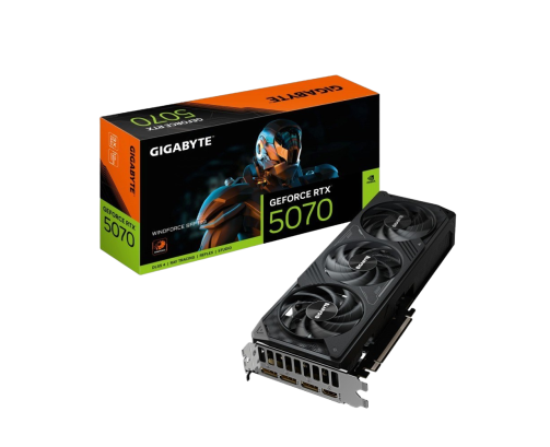 Gigabyte Karta graficzna RTX 5070 WINDFORCE SFF 12GB GDDR7 z chłodzeniem