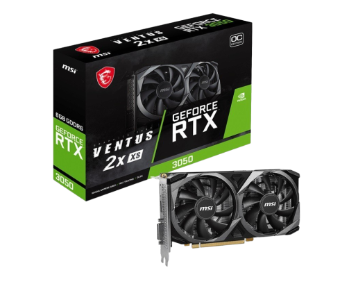 Karta graficzna MSI GeForce RTX 3050 8GB GDDR6 aktywne chłodzenie