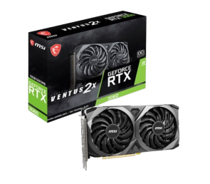 Karta graficzna MSI GeForce RTX 3060 VENTUS 2X 12GB GDDR6 wydajna