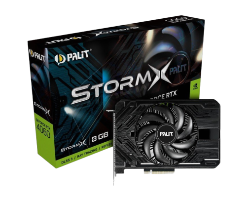 Karta graficzna Palit GeForce RTX 4060 StormX 8GB GDDR6 kompaktowa wydajna