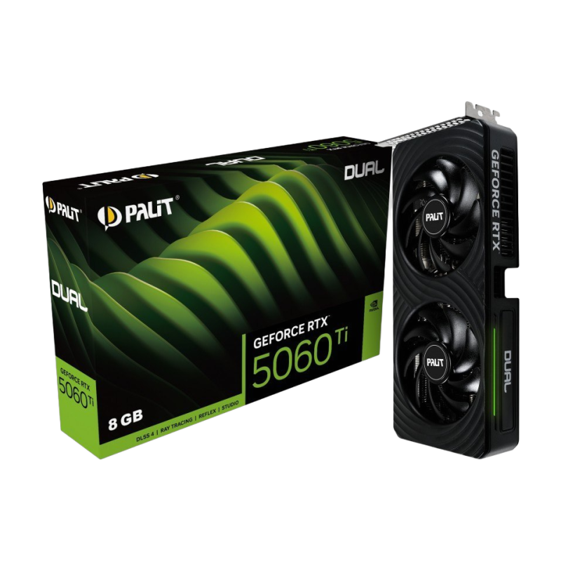 Karta graficzna Palit RTX 5060 Ti Dual 8GB GDDR7 128bit nowoczesna Karta graficzna Palit RTX 5060 Ti Dual 8GB GDDR7 128bit nowoczesna