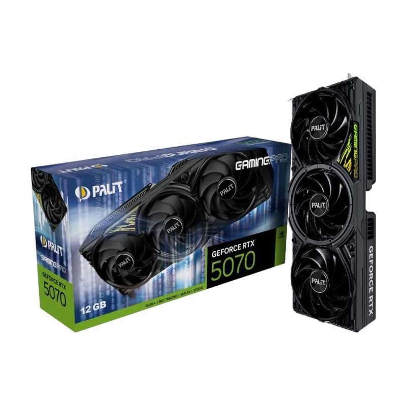 Palit Karta graficzna GeForce RTX 5070 12GB GDDR7 ray tracing AI Palit Karta graficzna GeForce RTX 5070 12GB GDDR7 ray tracing AI