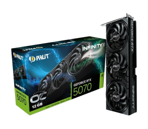 Palit Karta graficzna GeForce RTX 5070 INFINITY 3 OC 12GB GDDR7 wydajna