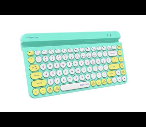 Klawiatura A4 Tech FStyler FBK30 Avocado bezprzewodowa cicha retro
