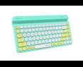 Klawiatura A4 Tech FStyler FBK30 Avocado bezprzewodowa cicha retro Klawiatura A4 Tech FStyler FBK30 Avocado bezprzewodowa cicha retro